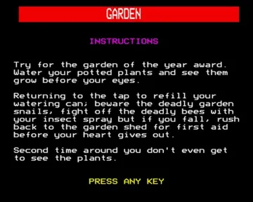 Garden (1984)(Alligata)[h TSTH] screen shot title